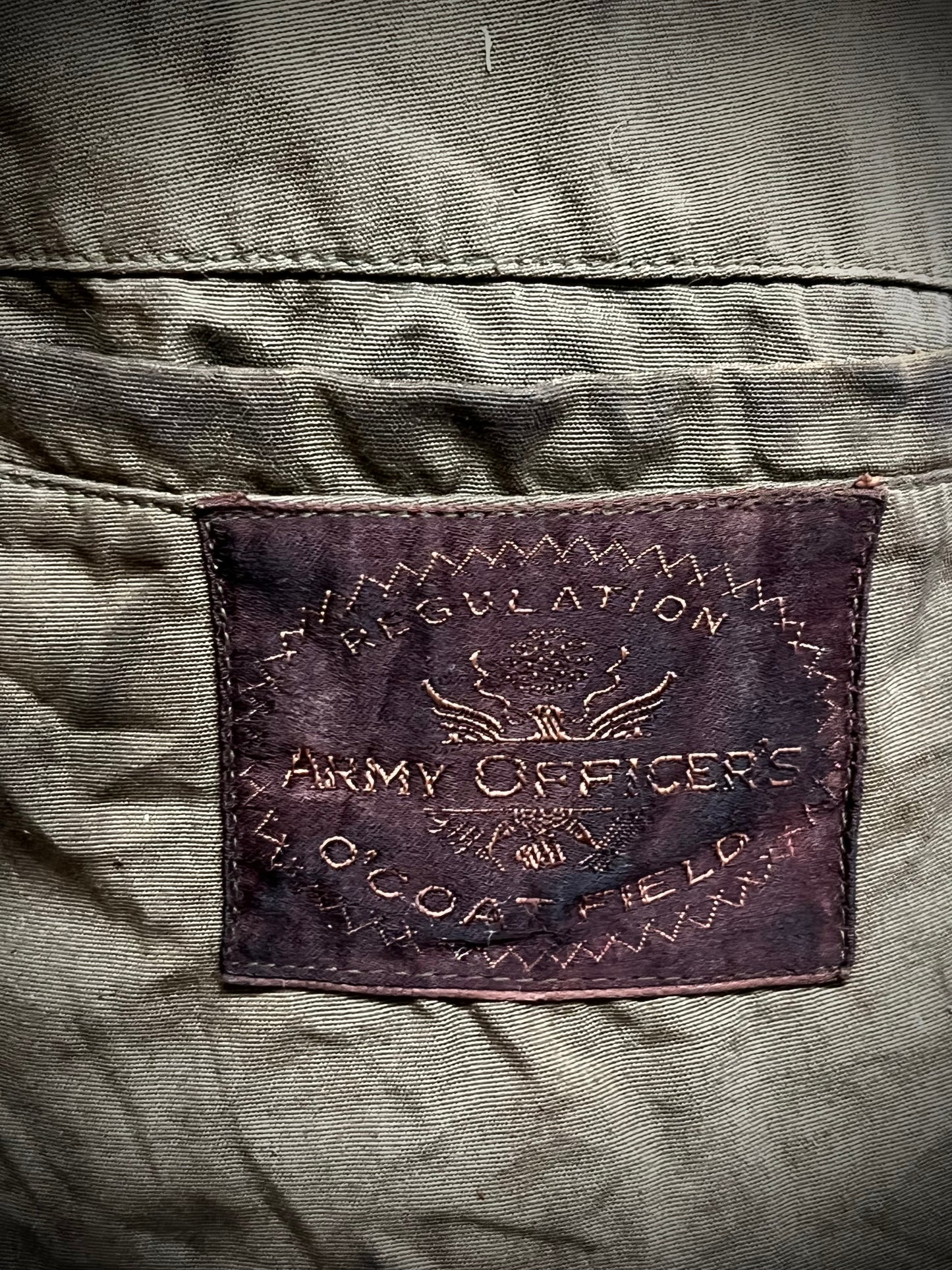 Hanging Pocket w/ 3 Eggs, OFFICER’S INSIDE EMBLEM