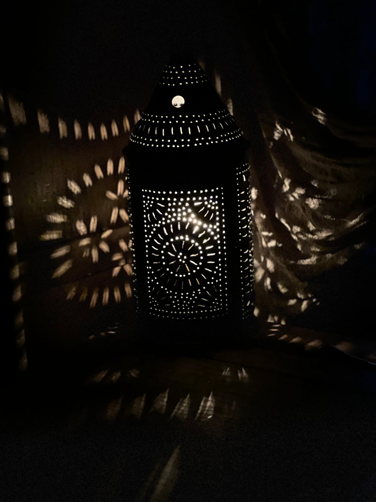 Lantern, HAND PUNCHED/SIGNED, Irvin Hoover