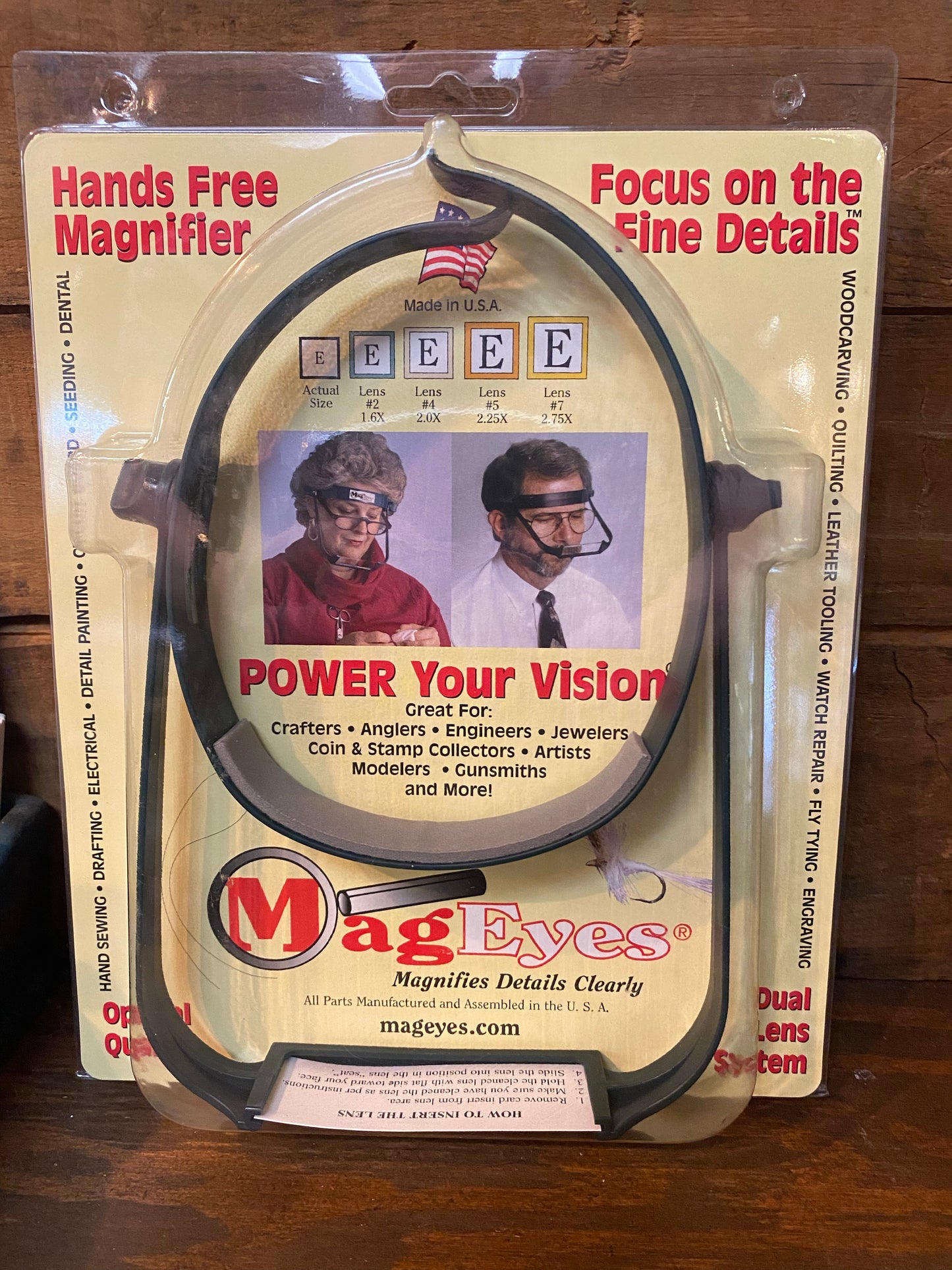 MagEyes Hand Free Magnifier