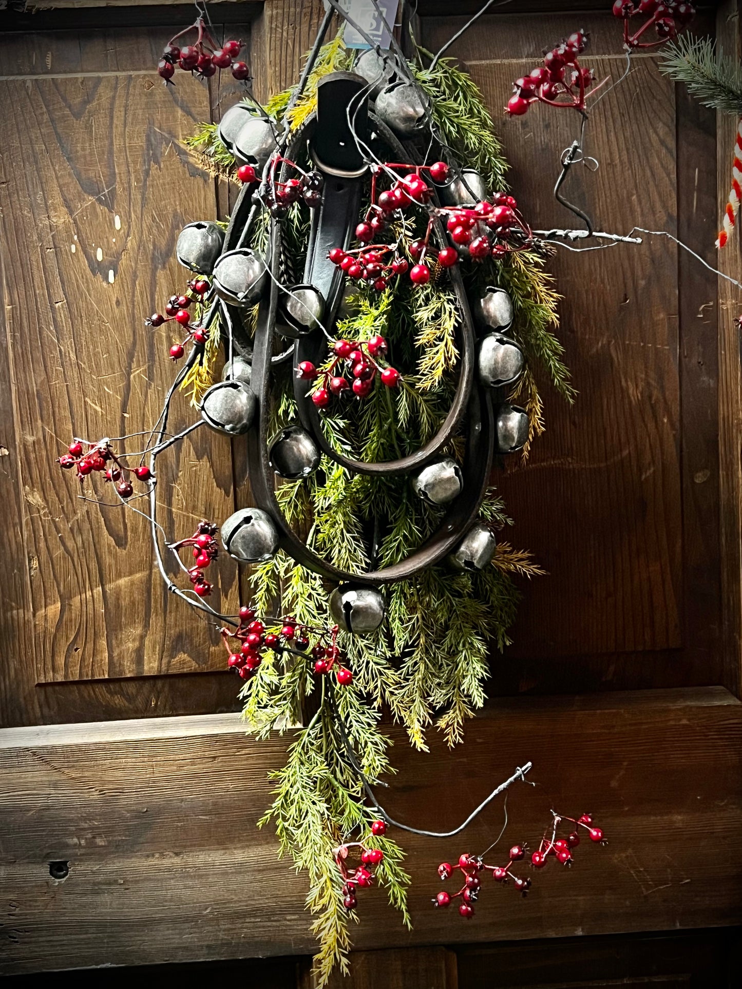 Berry Garland, Wired, 3’, BURGUNDY