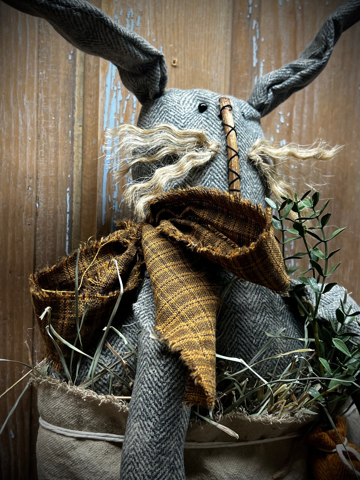 Hanging Bag, "Feed Sack Frank", SPARKLING SUGAR