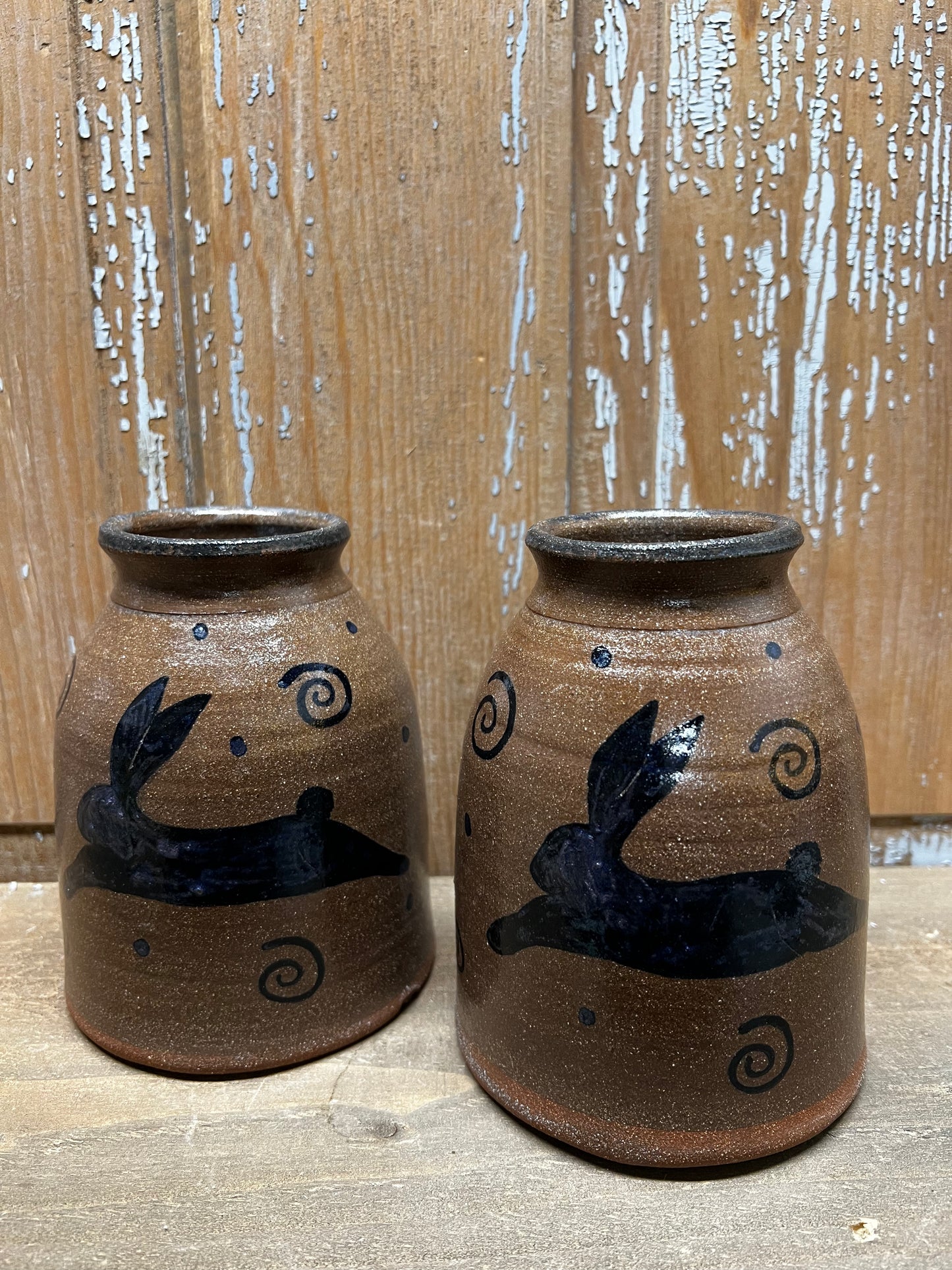 Canning Crock, Small, LEAPING RABBIT