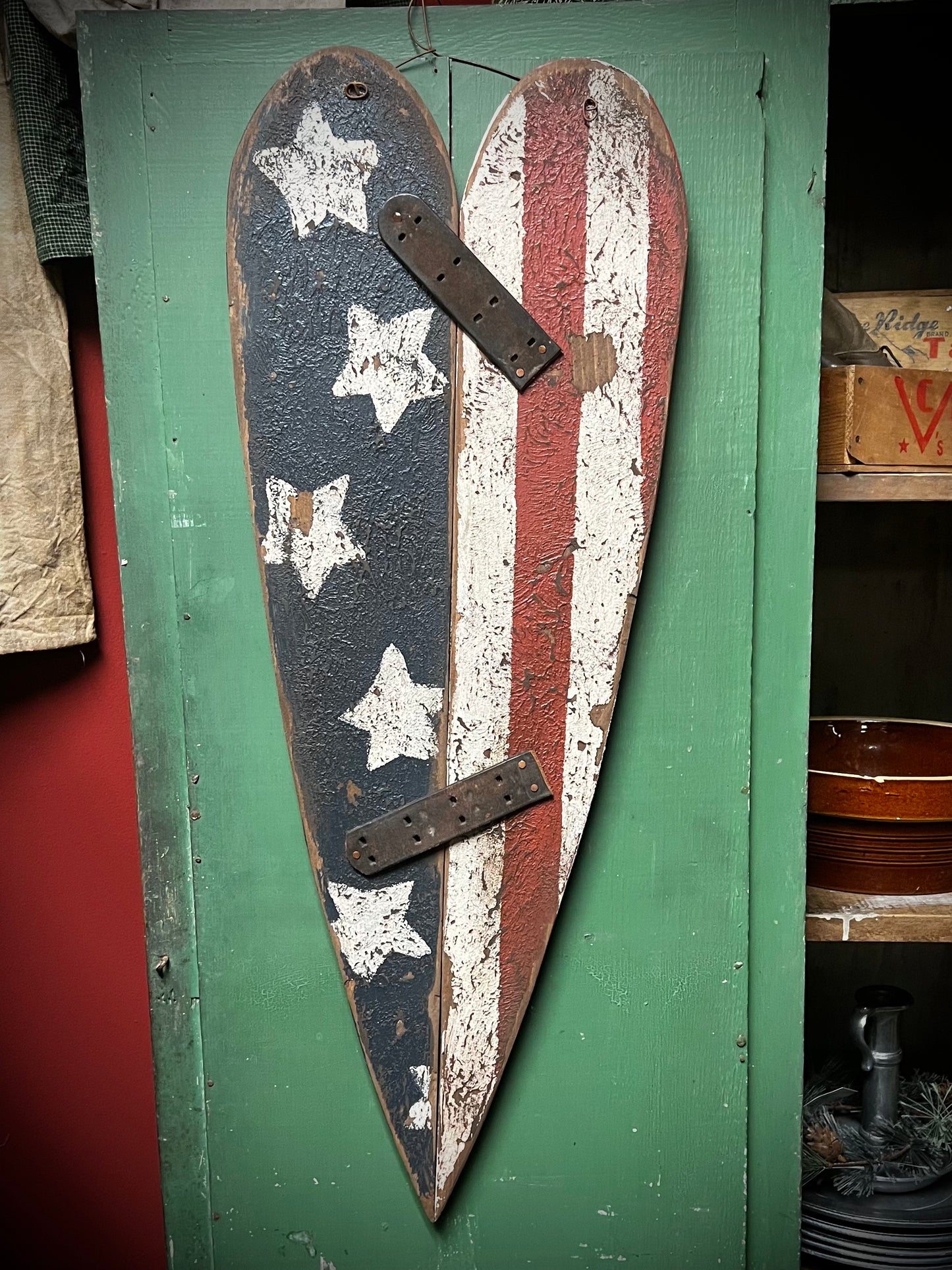 Primitive Heart, AMERICANA, Leather Straps