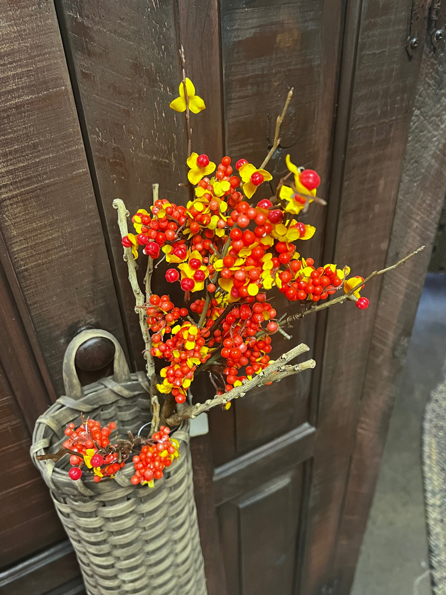 Branch, Bittersweet w/ Twigs, ORANGE/YELLOW