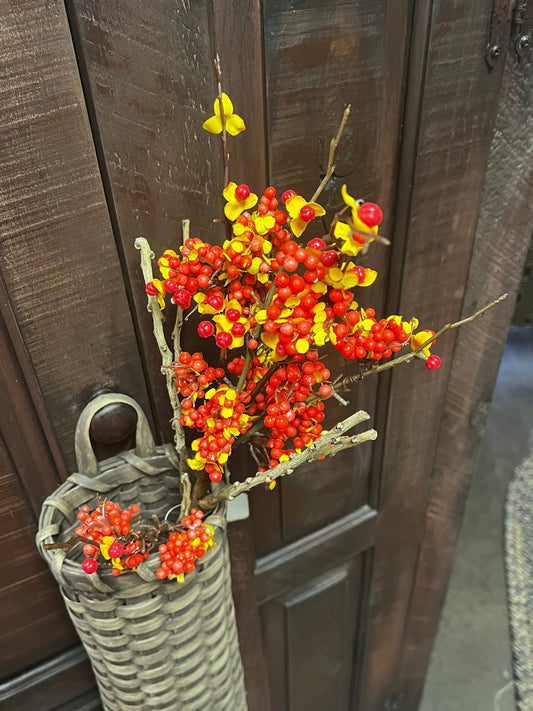 Branch, Bittersweet w/ Twigs, ORANGE/YELLOW