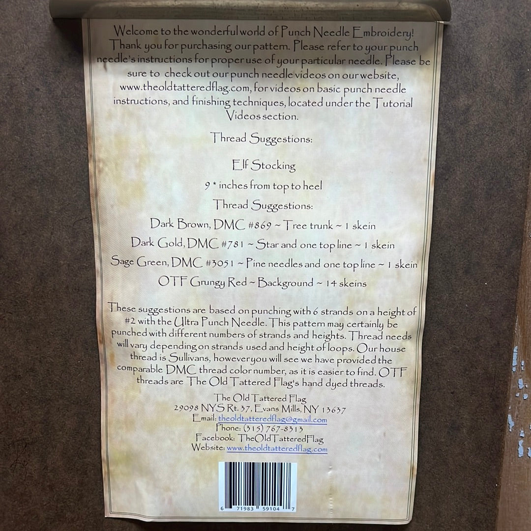 Pattern, ELF STOCKING