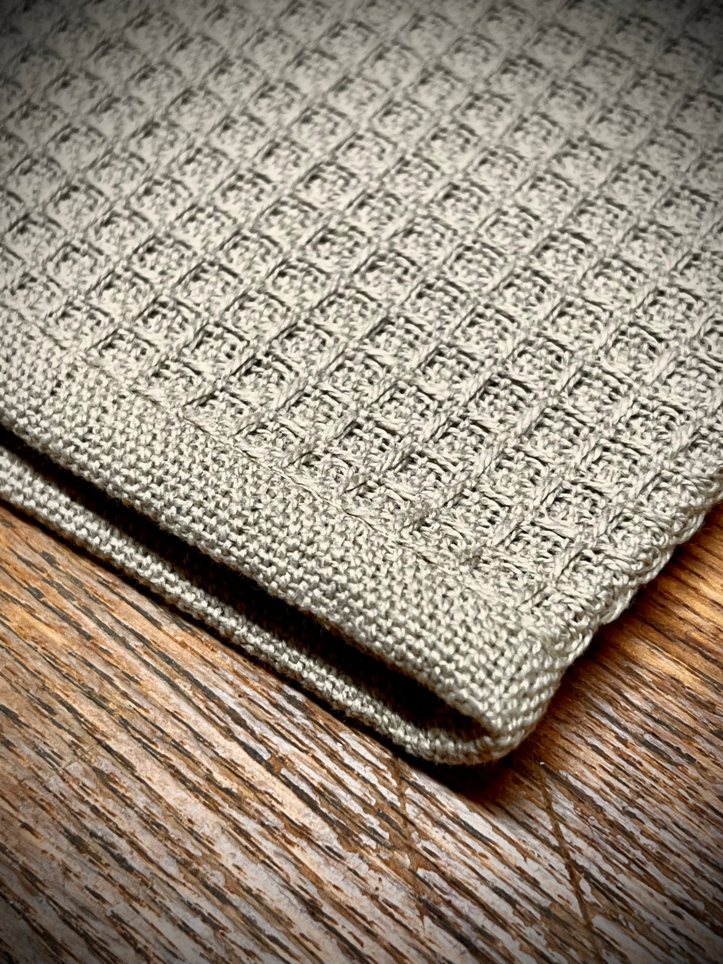 Waffle Weave Dishcloth, WHEAT