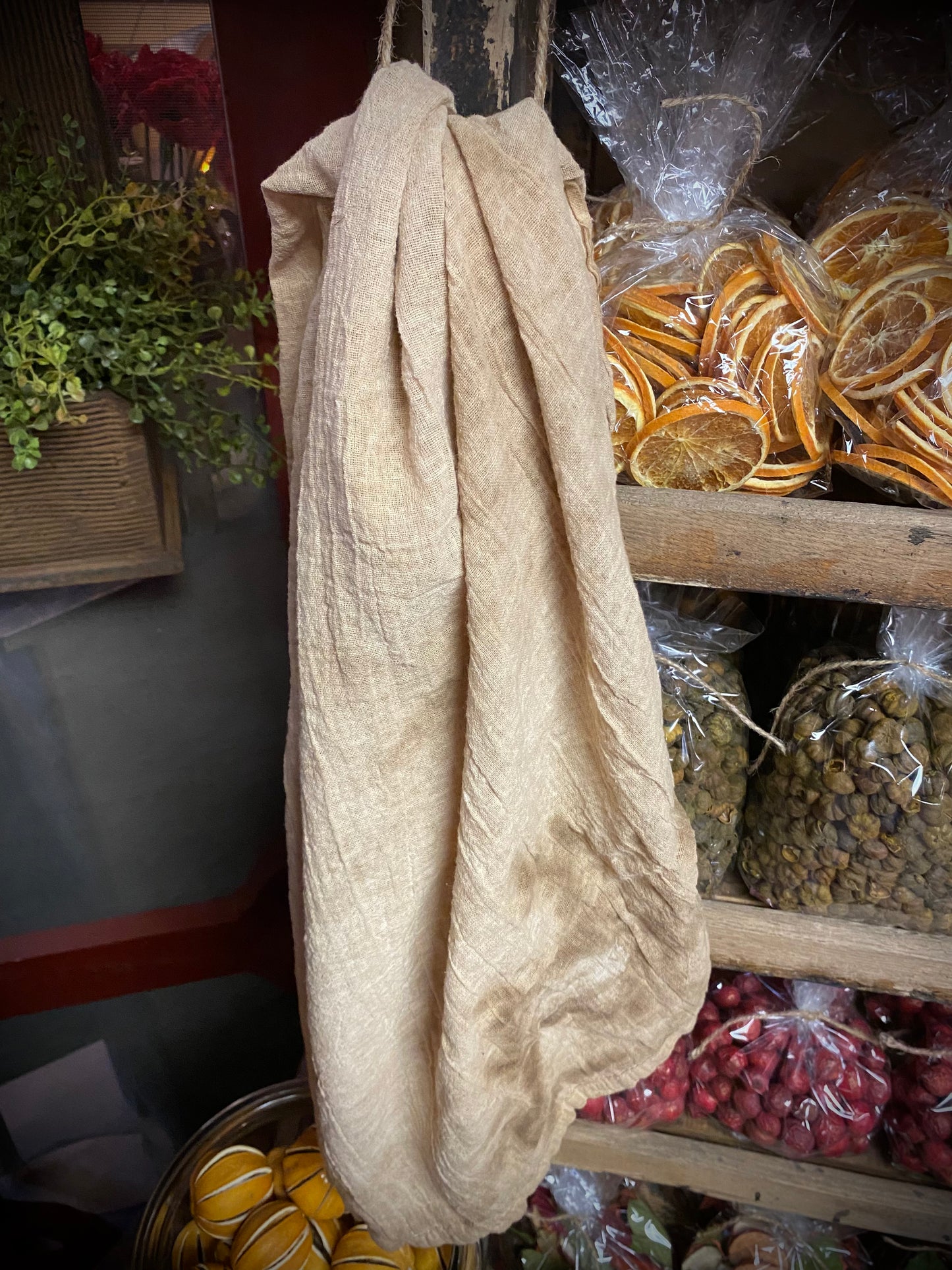 “Dirty” Flour Sack Cloth
