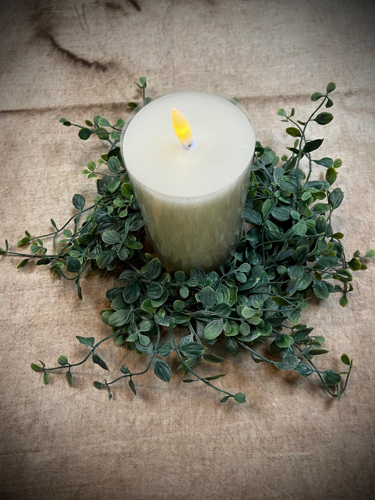 Candle Ring, 13", SERAPH VINE