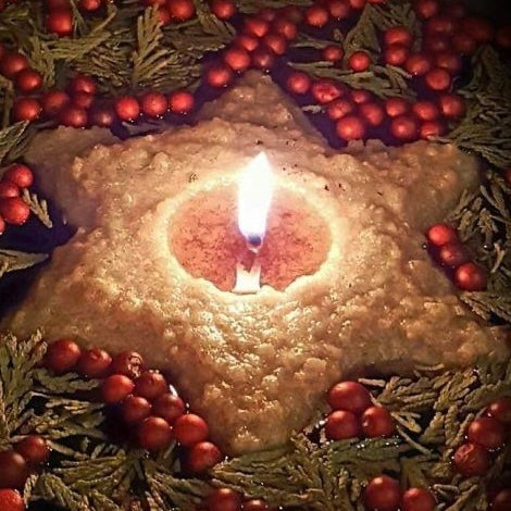 Floating Candle, Small, CLOVE