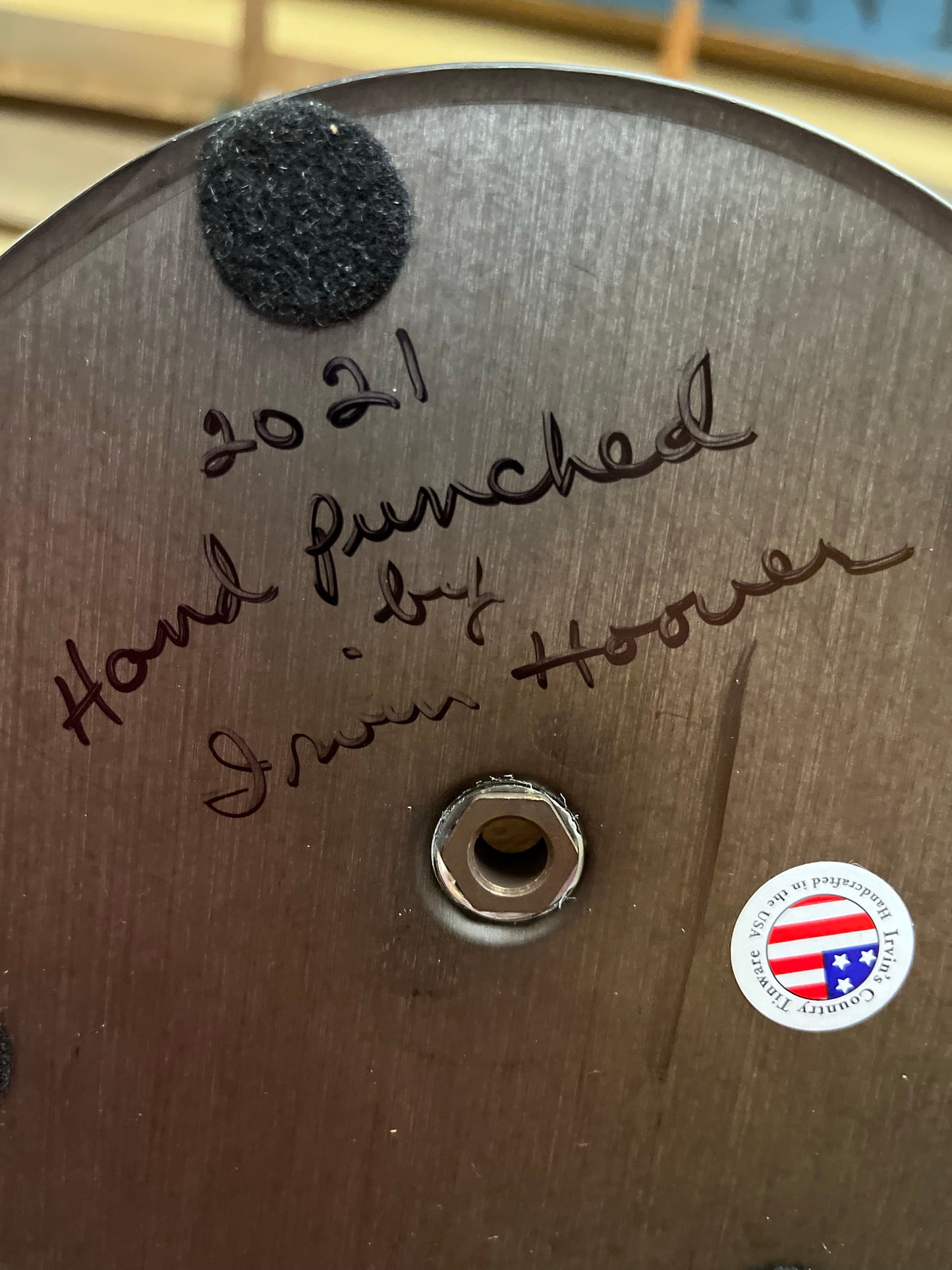 Lantern, HAND PUNCHED/SIGNED, Irvin Hoover