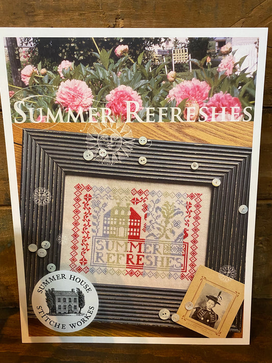 Summer Refreshes, Cross Stitch Chart