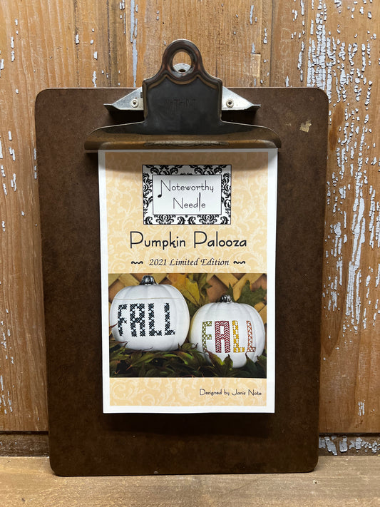 FALL, Pumpkin Palooza, Cross Stitch Chart