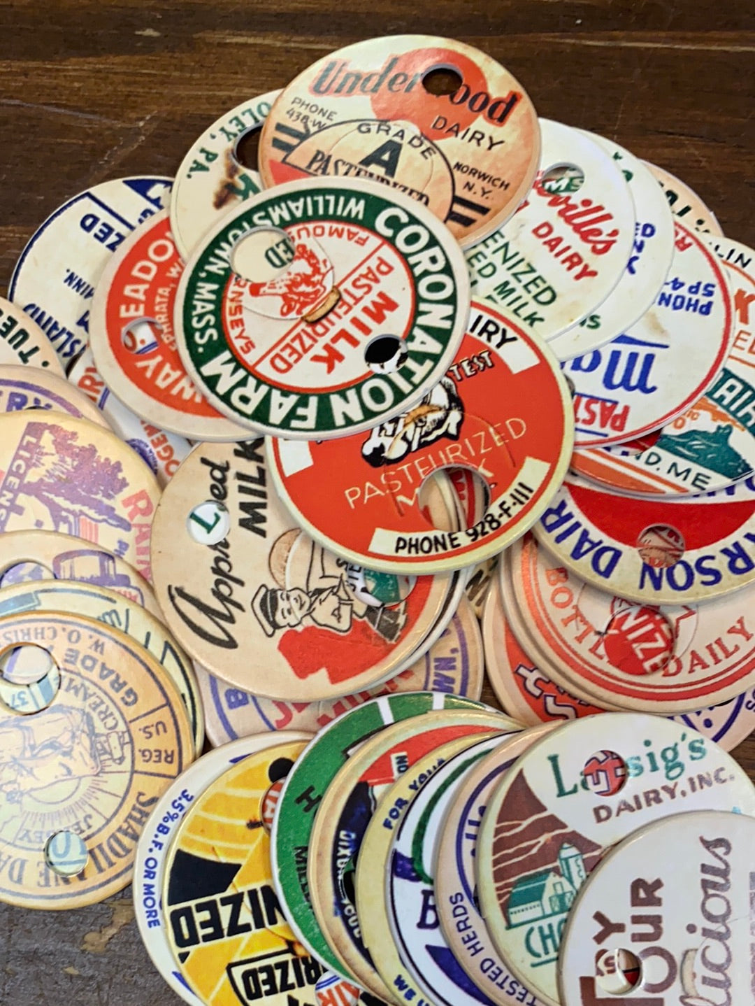 Milk Caps, Replacement for Floss Keep, Thread Milk