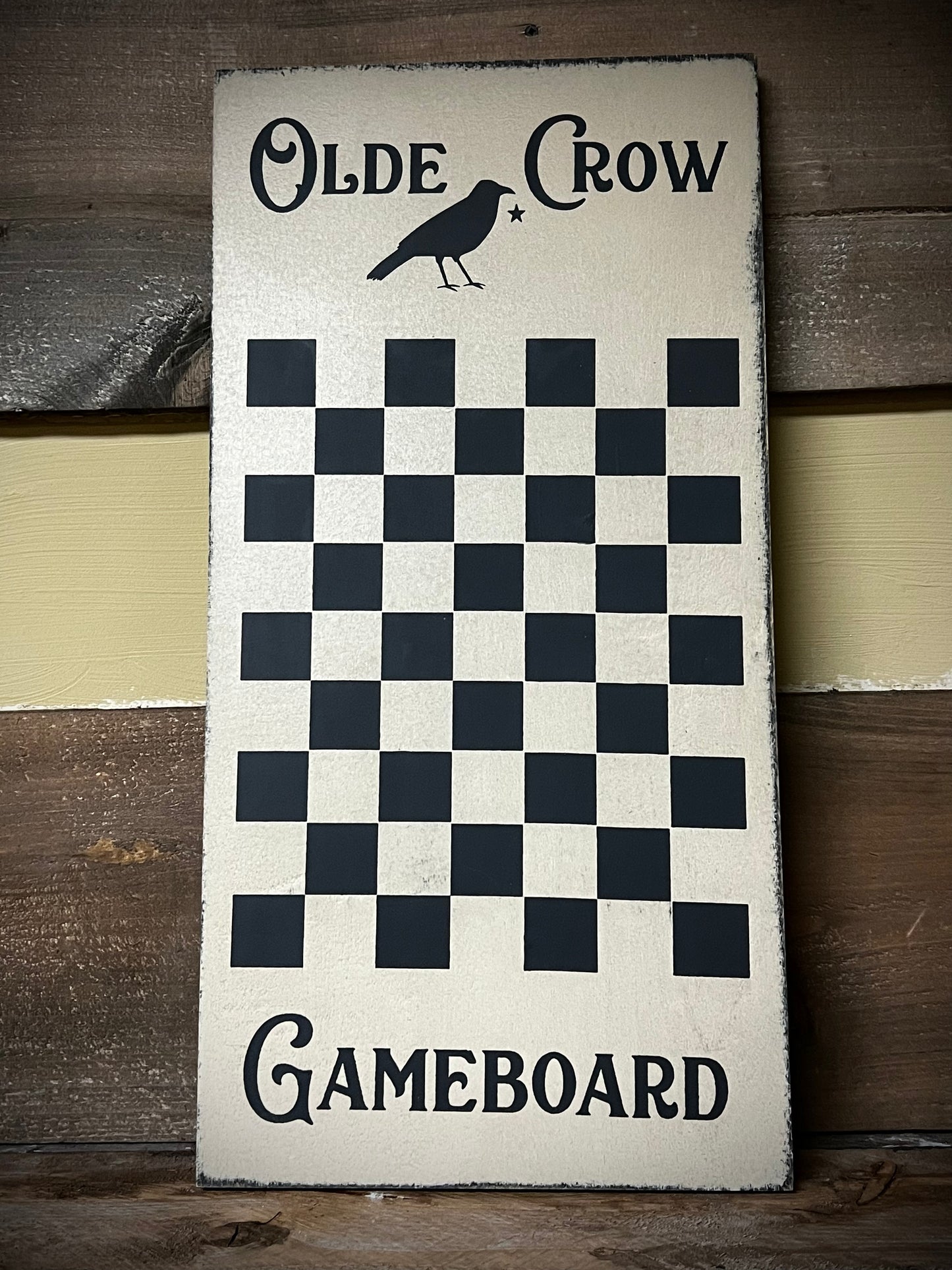 Gameboard, 9"x 18", OLDE CROW