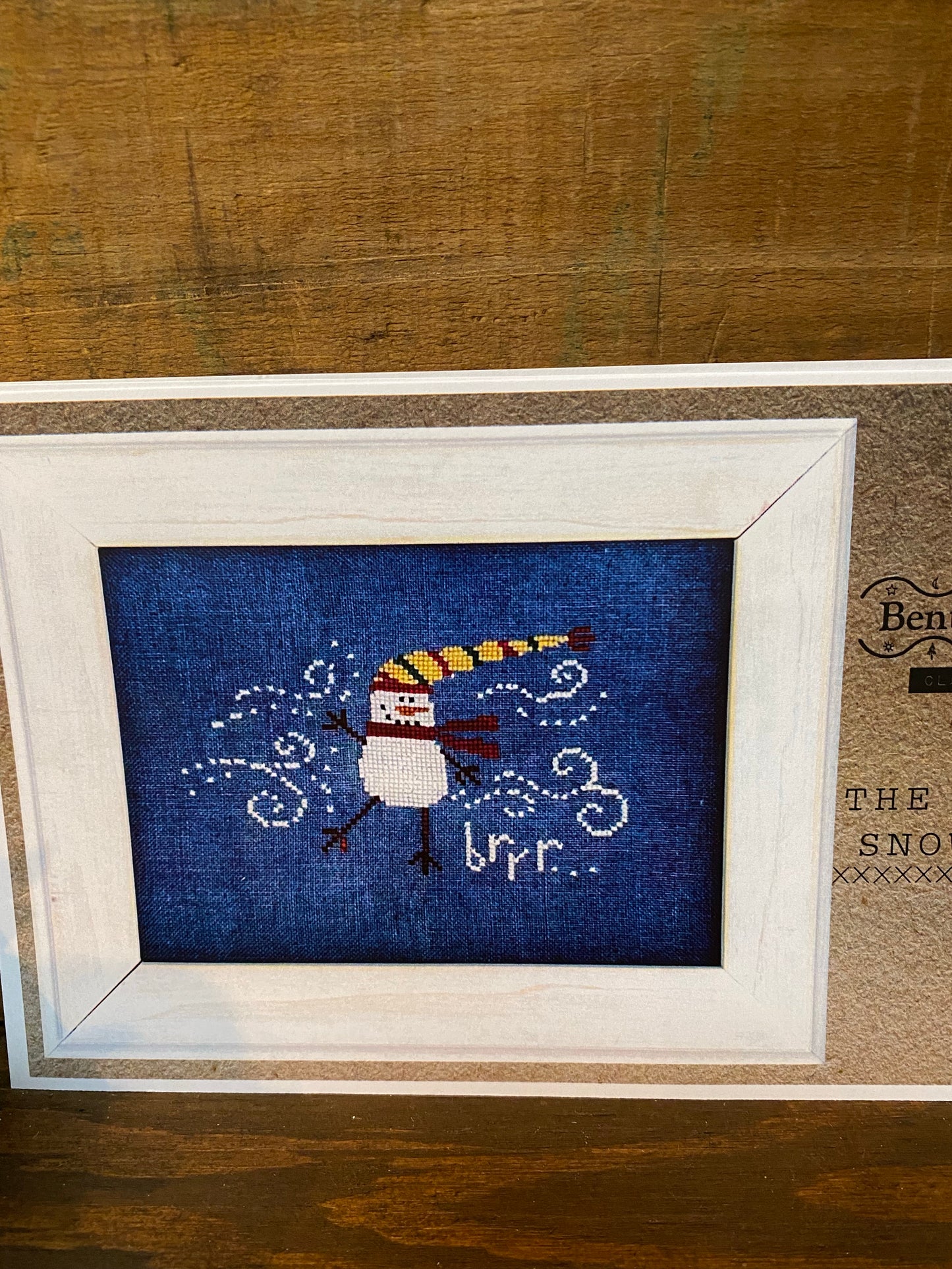 XS The Cold Snowman, Cross Stitch Chart, Bent Creek