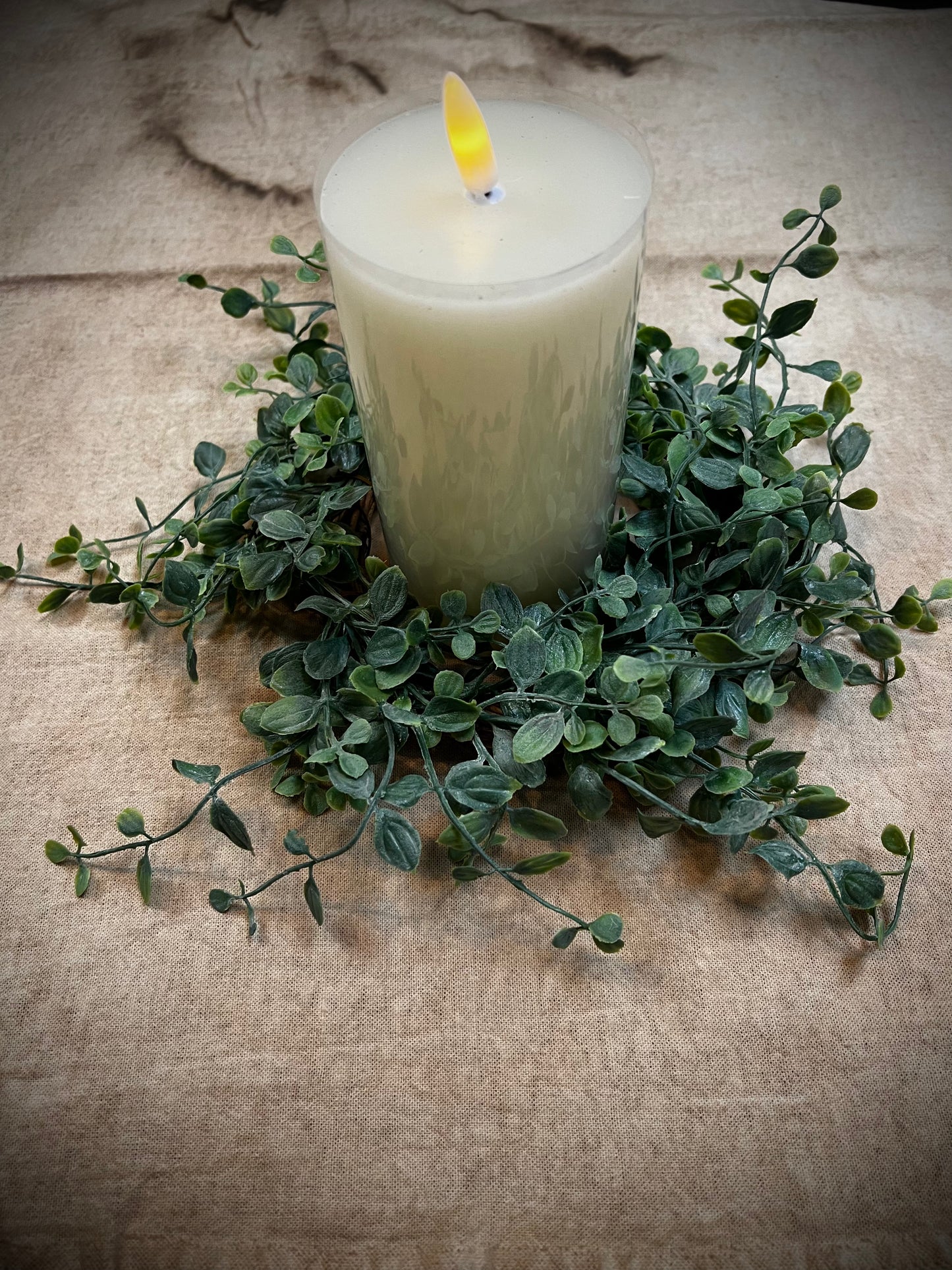 Candle Ring, 13", SERAPH VINE