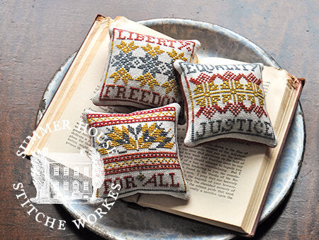 Liberty & Justice For All, Cross Stitch Pattern