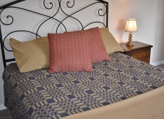 WESTBURY WEAVE, Navy/Tan