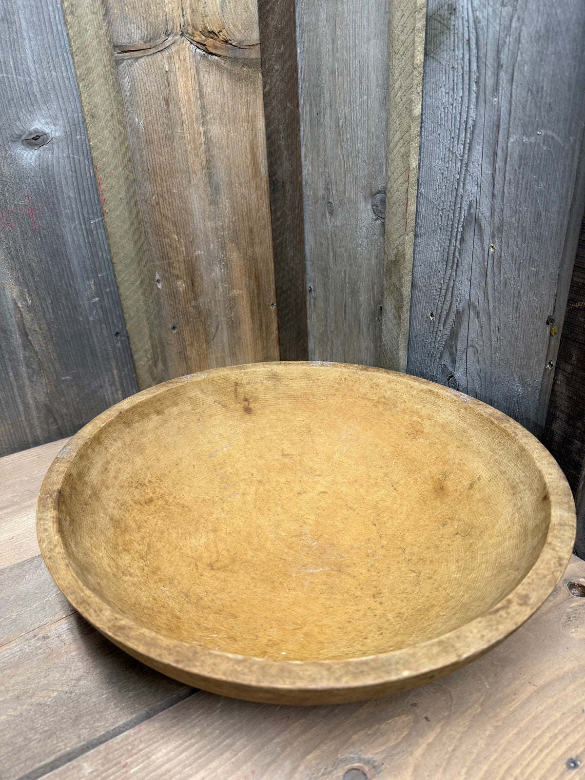 WOODEN BOWL, 13.25", Munising
