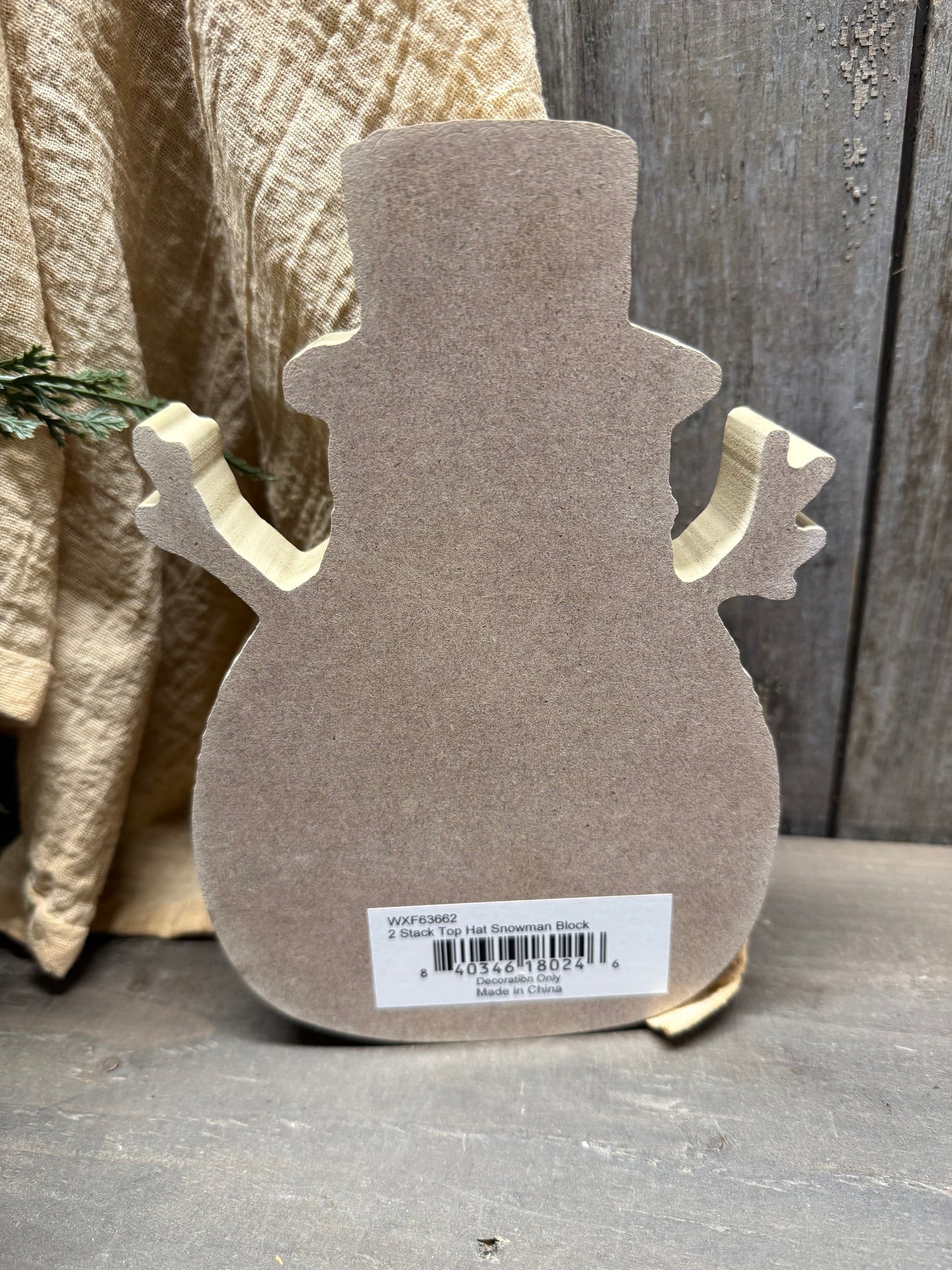 Snowmen, Set/2, CHUNKY TOP HAT
