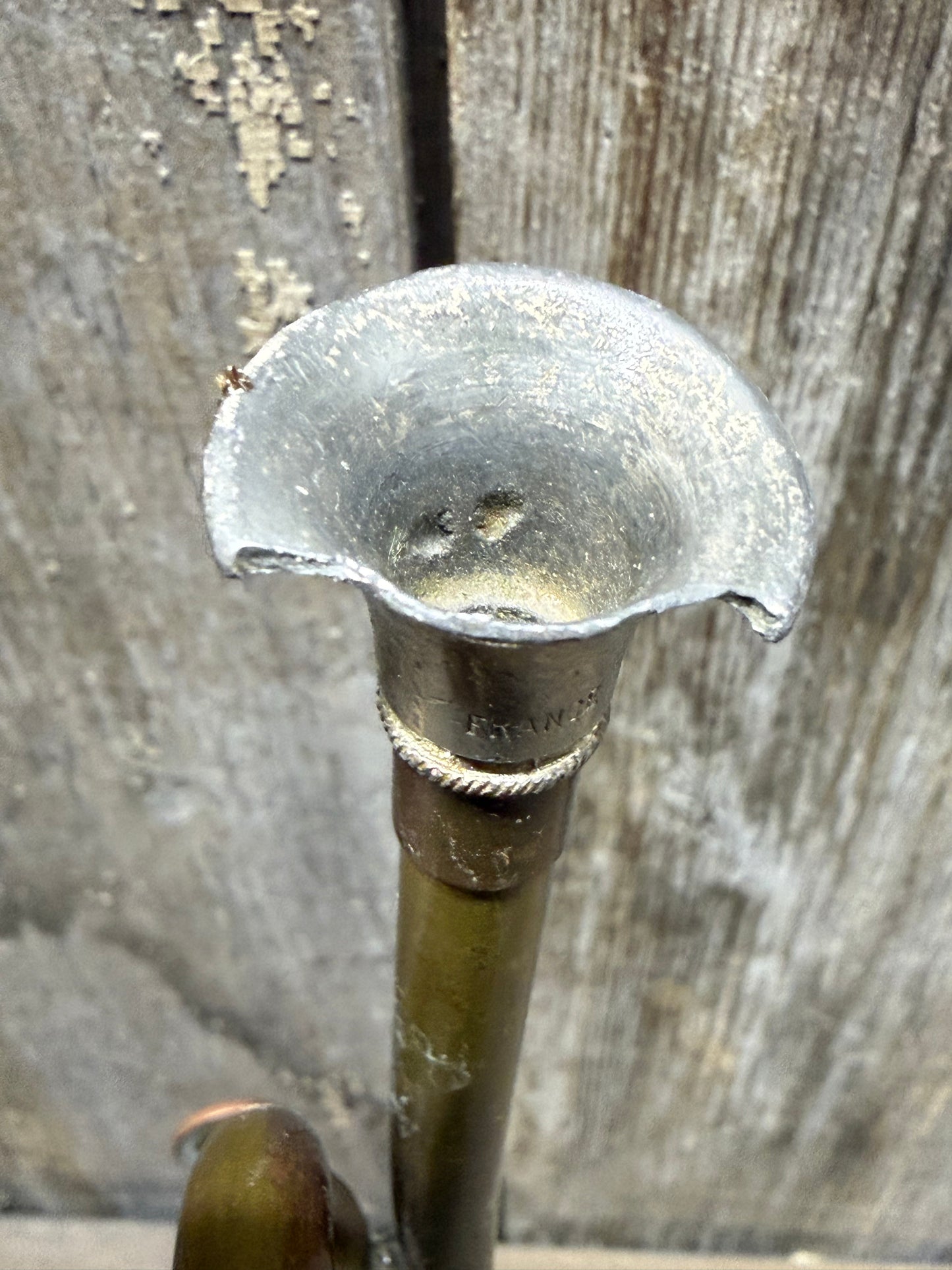 VINTAGE TOY TRUMPET, As Found