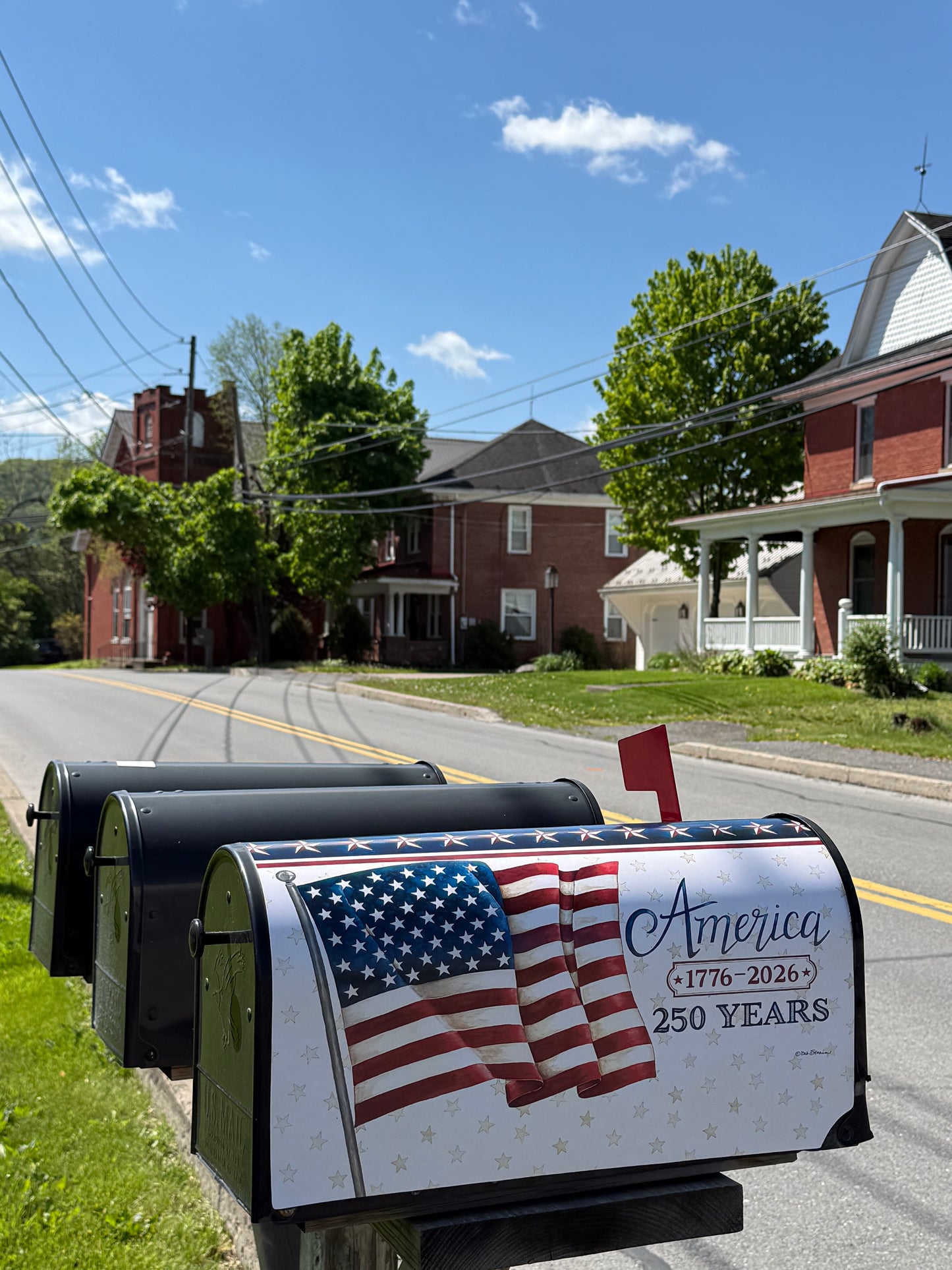 Mailbox Cover, 2 Sizes, AMERICA 250 YEARS