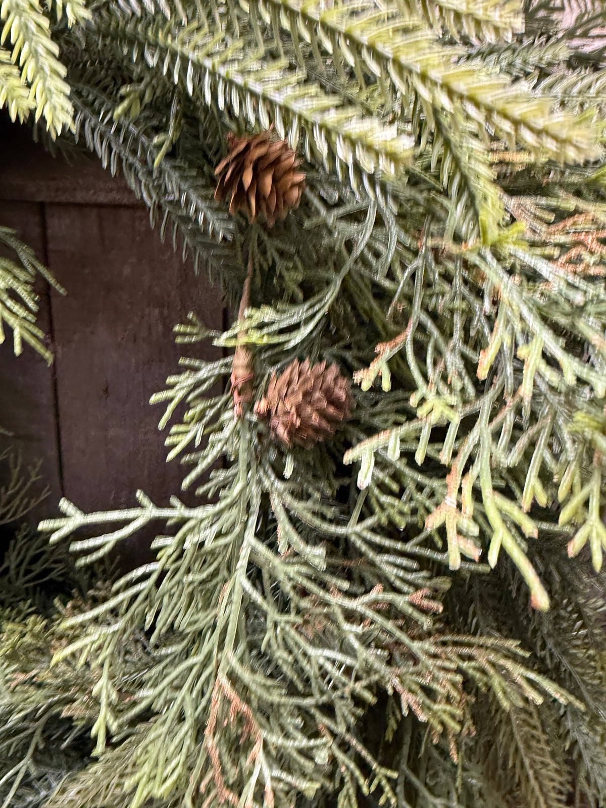 Wreath, 26", MIX PINE/PINECONE