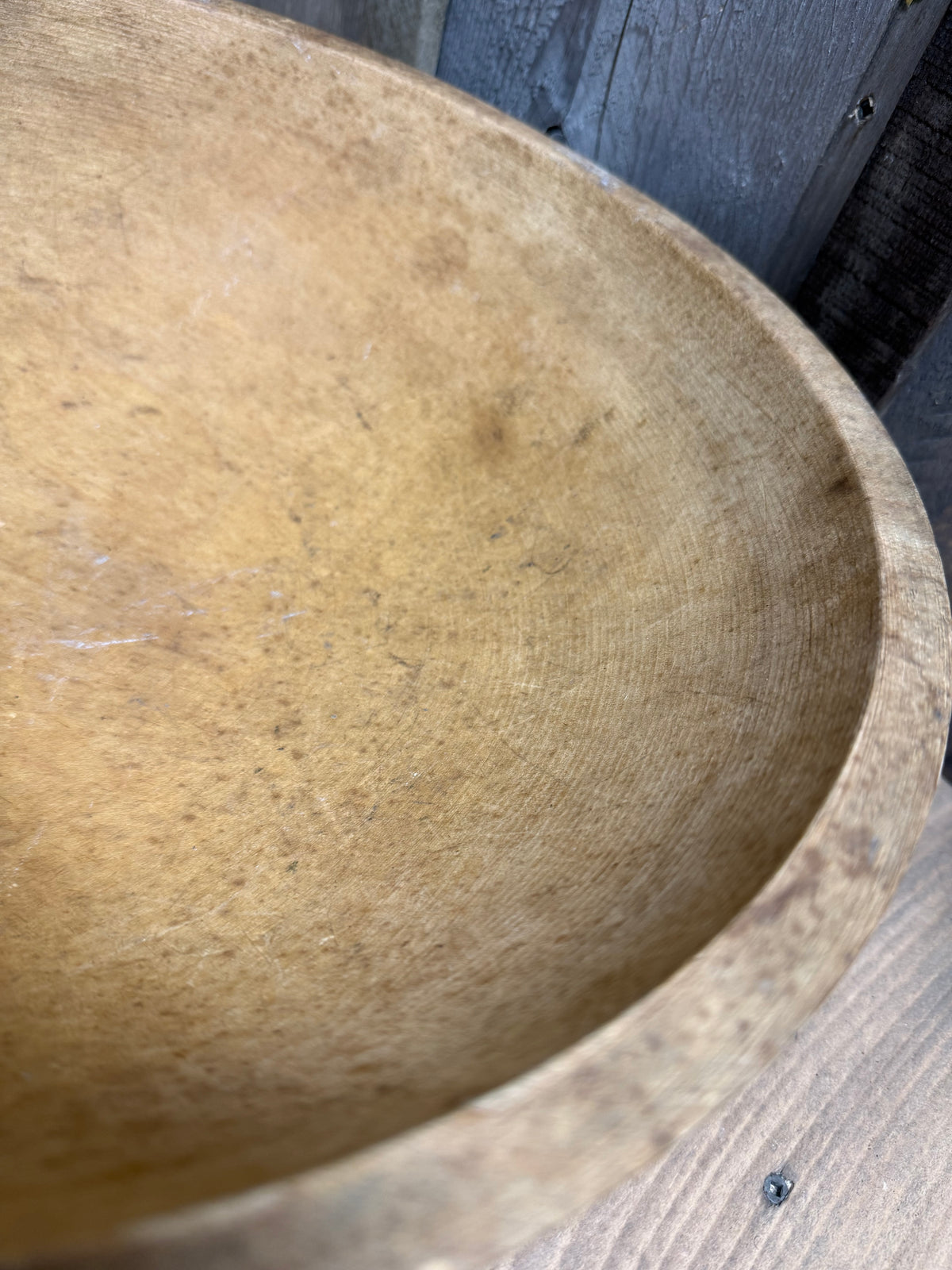 WOODEN BOWL, 13.25", Munising