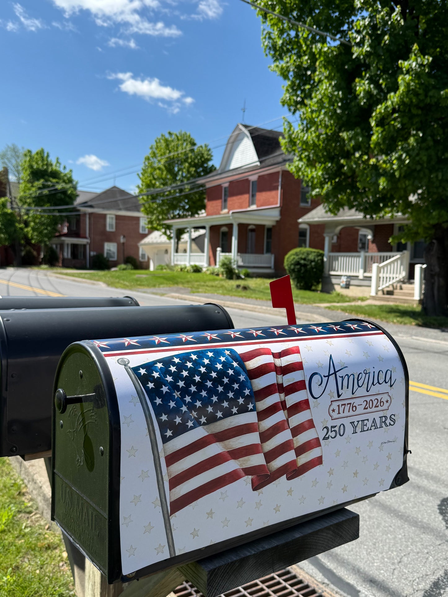 Mailbox Cover, 2 Sizes, AMERICA 250 YEARS