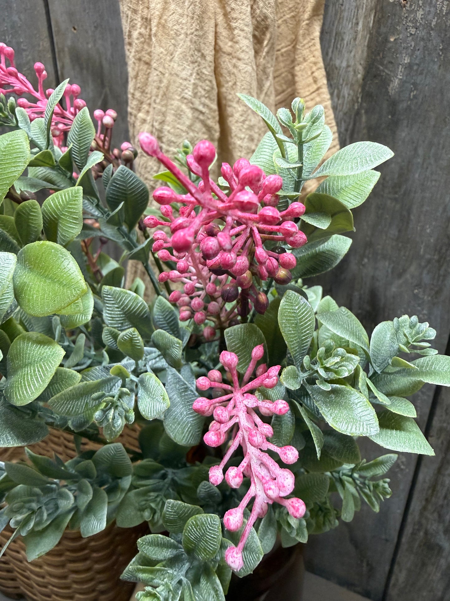 Bush, 21", FLORAL, Assorted