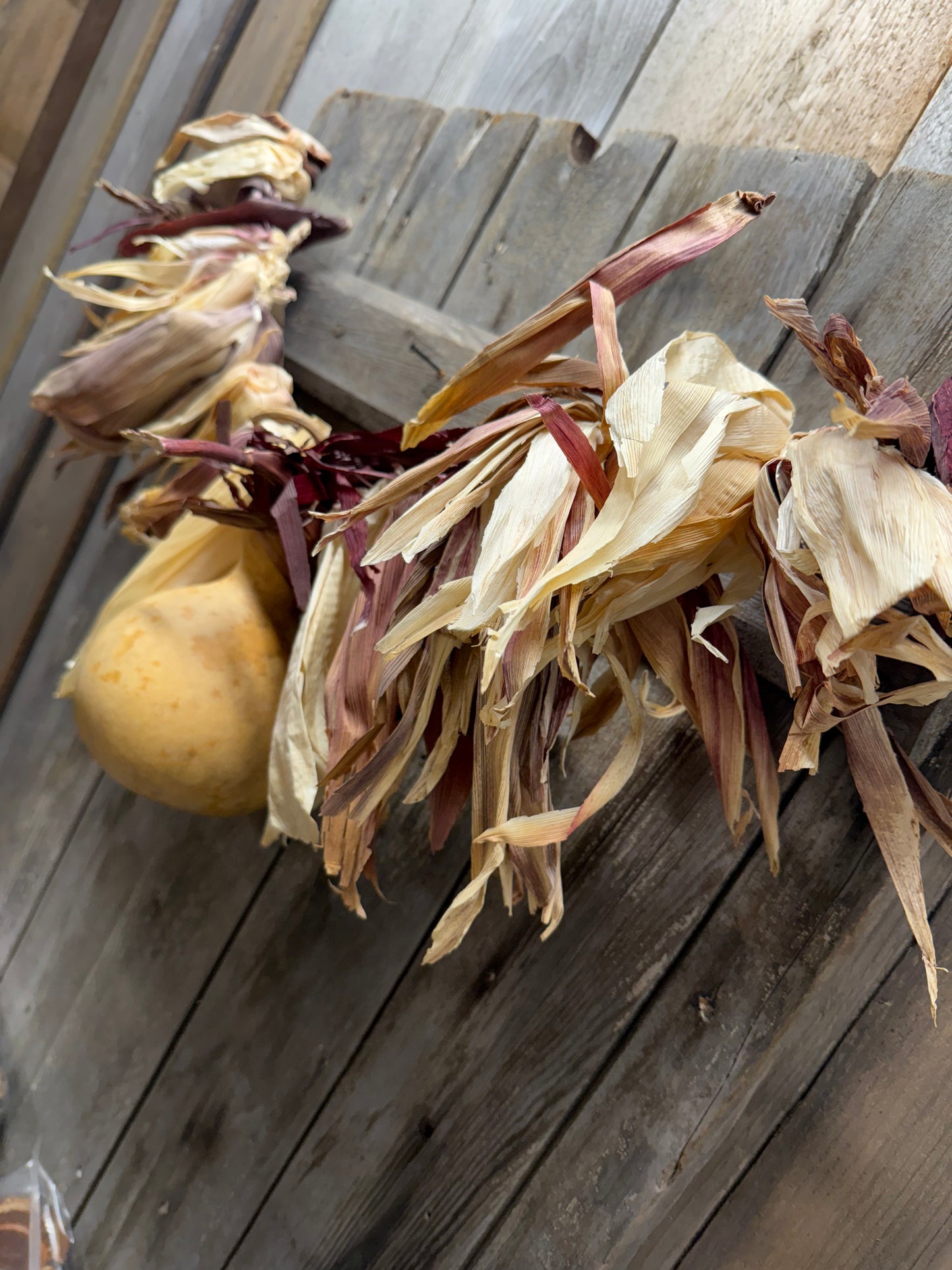 Garland, 30", HUSKS & GOURD
