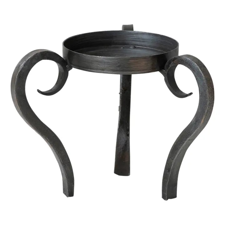 Candle Holder, RAISED PILLAR