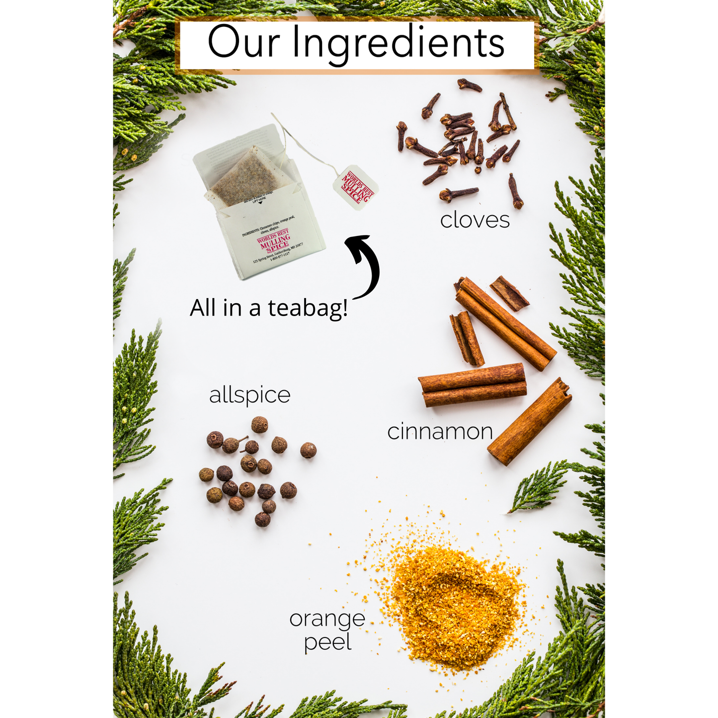 MULLING SPICES, 8 Bag Box