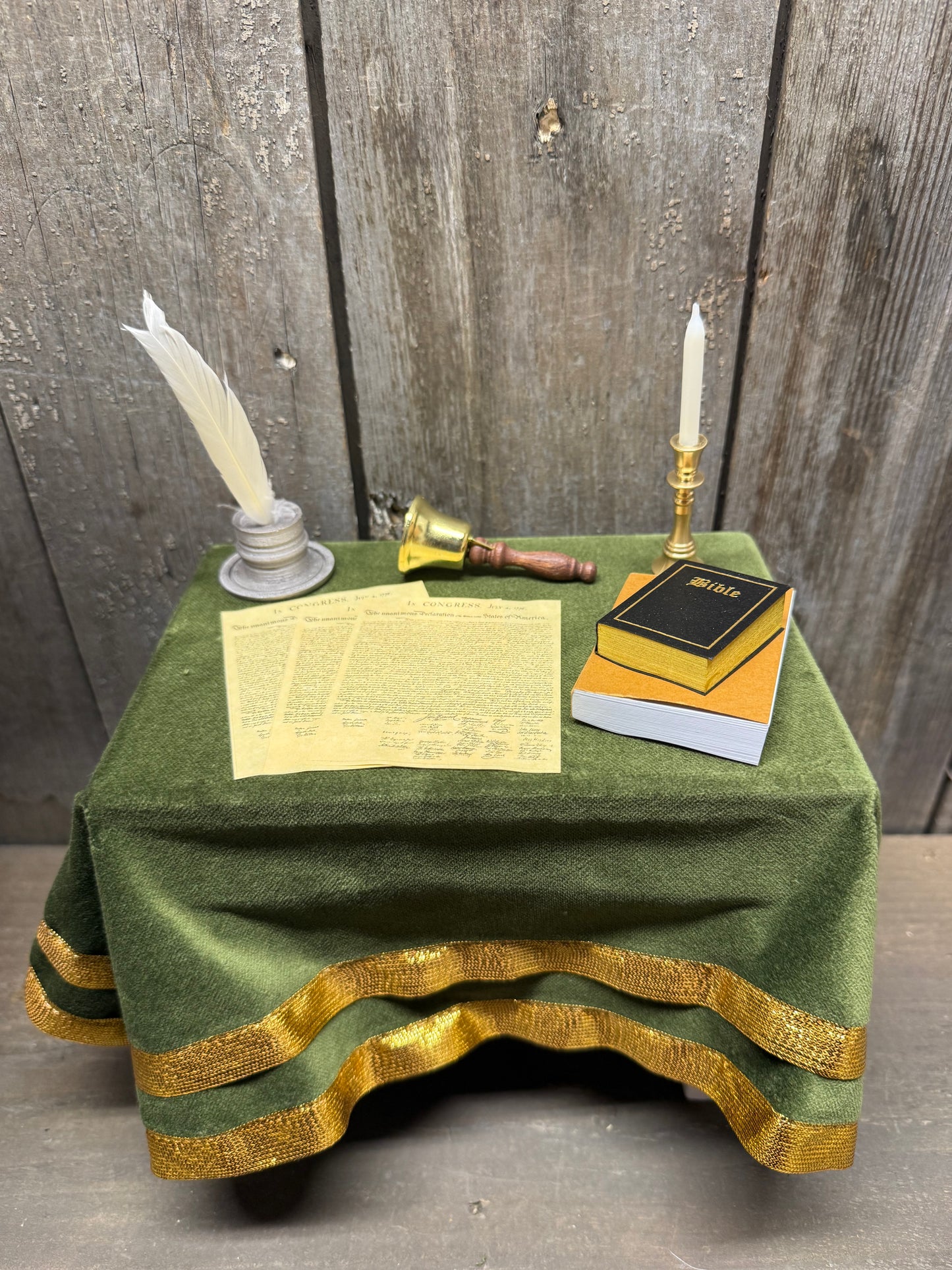 DECLARATION OF INDEPENDENCE TABLE