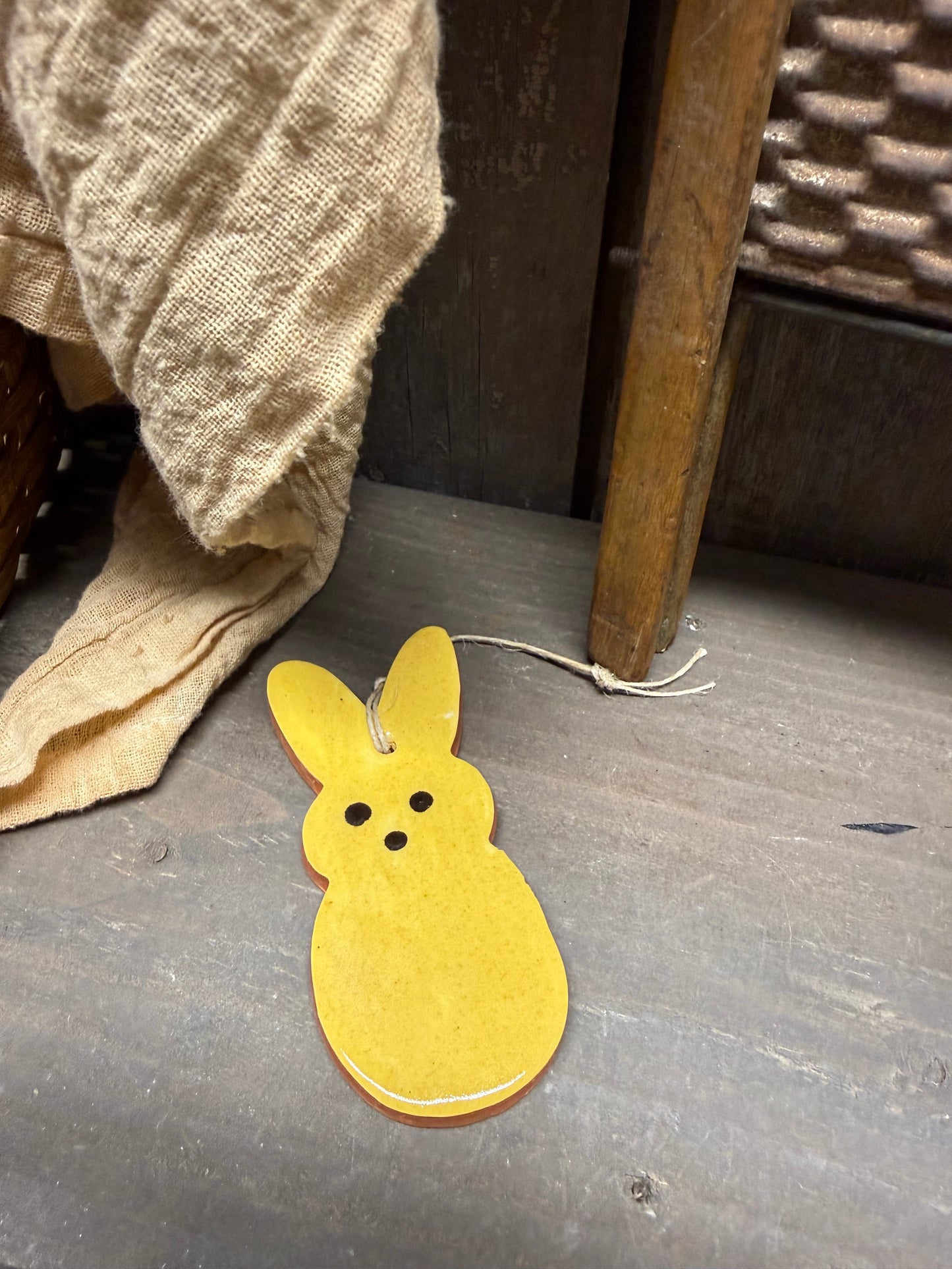 Ornament, Redware, BUNNY, Assorted