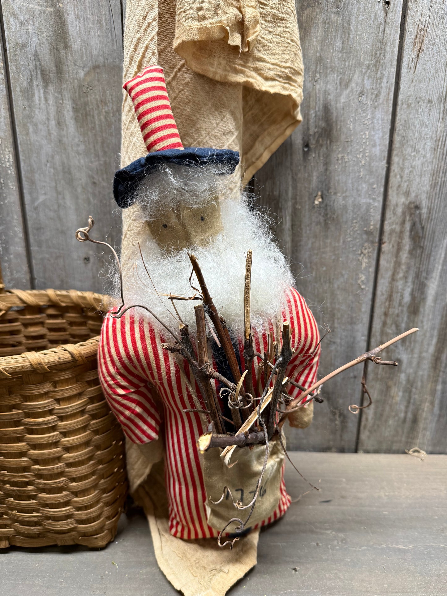 STRIPED SAM, 14.5”, Bag of Sticks