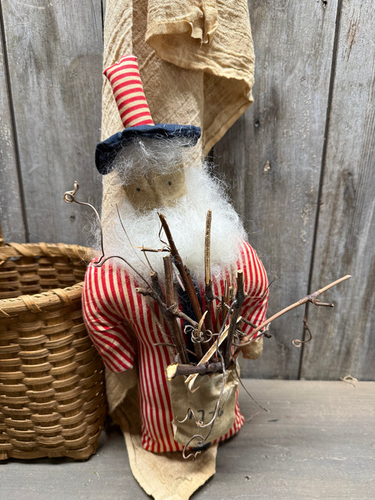 STRIPED SAM, 14.5”, Bag of Sticks
