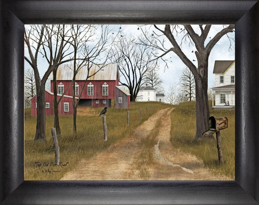 Framed Art, 8x10, THE OLD DIRT ROAD
