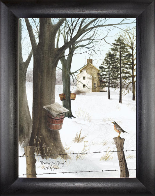 Framed Art, 12X16, WAITING FOR SPRING