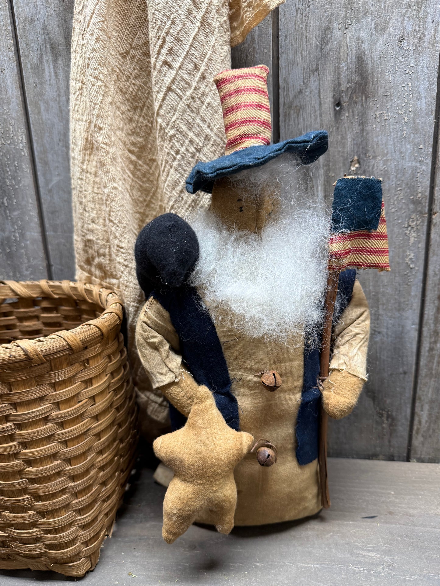 CORNELIUS & CROW, 13.5”, Man w/ Crow