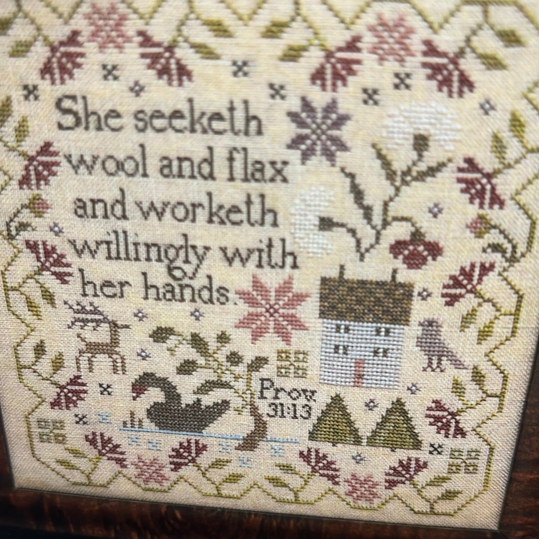 Pattern, CS, PROVERBS 31 SAMPLER