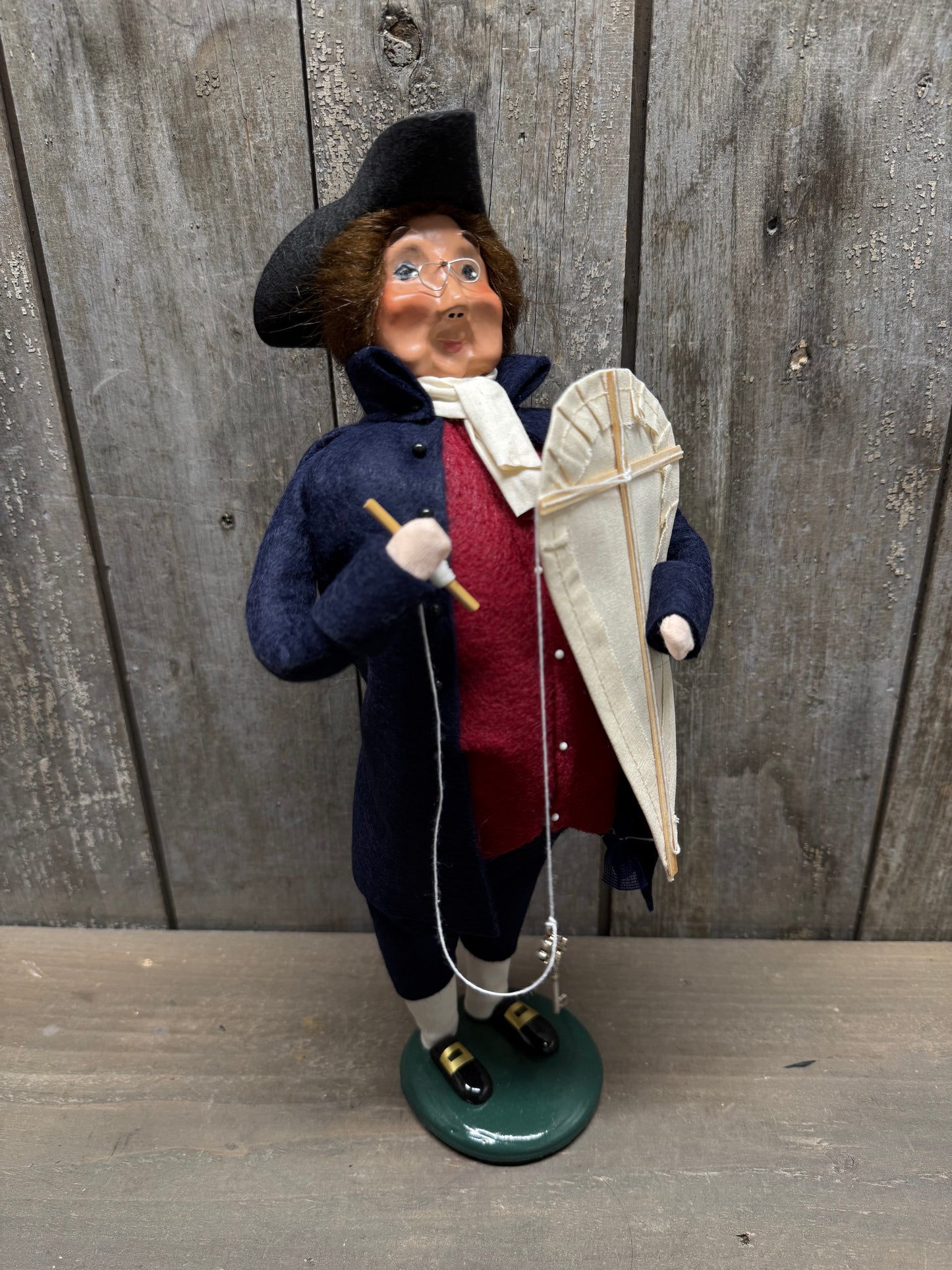 BENJAMIN FRANKLIN W/ KITE