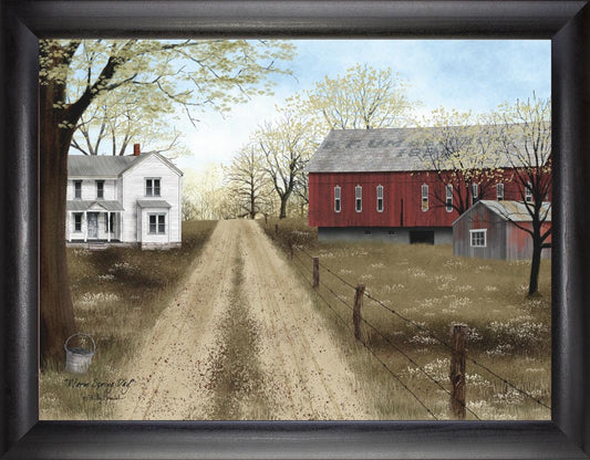 Framed Art, 8x10, WARM SPRING DAY