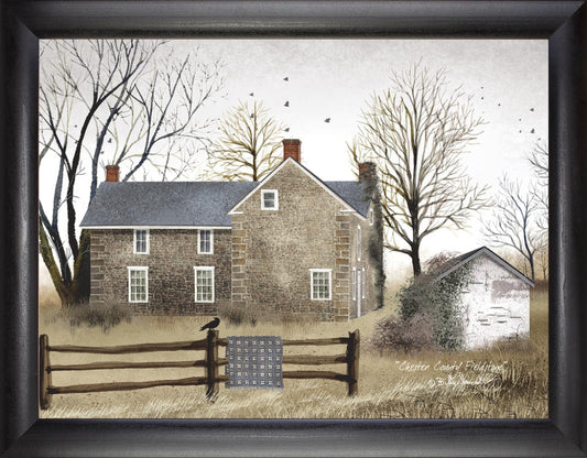 Framed Art, 18x24, CHESTER COUNTY FIELDSTONE