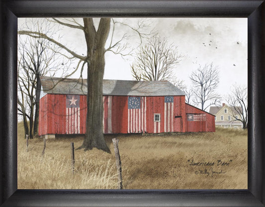 Framed Art, AMERICANA BARN