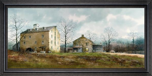 Framed Art, 12X24, LATE NOVEMBER