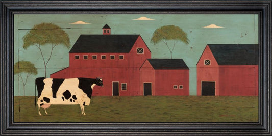 Framed Art, 18x36, NELLIE'S BARN