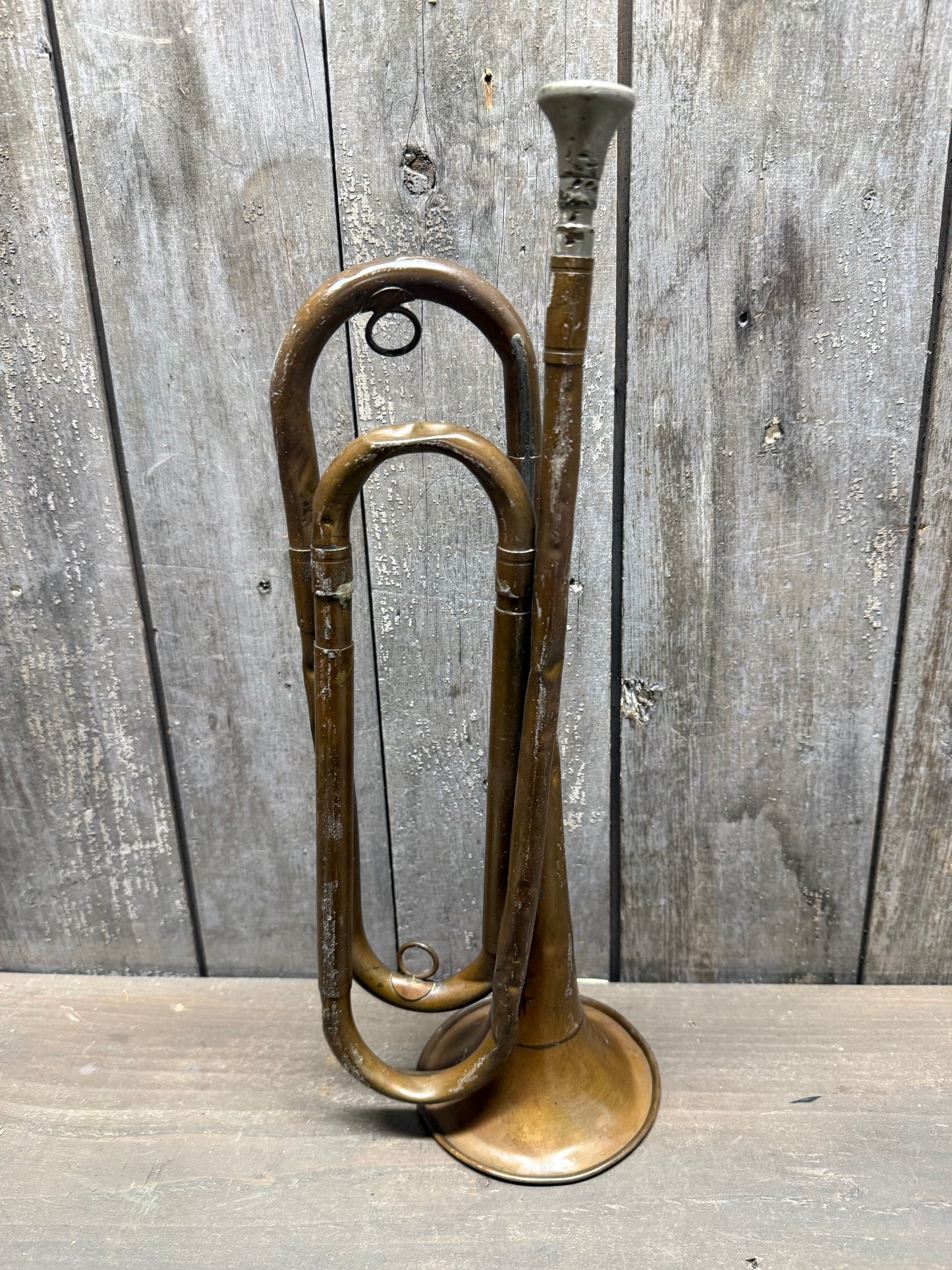 BUGLE  W/ MOUTHPIECE, As Found
