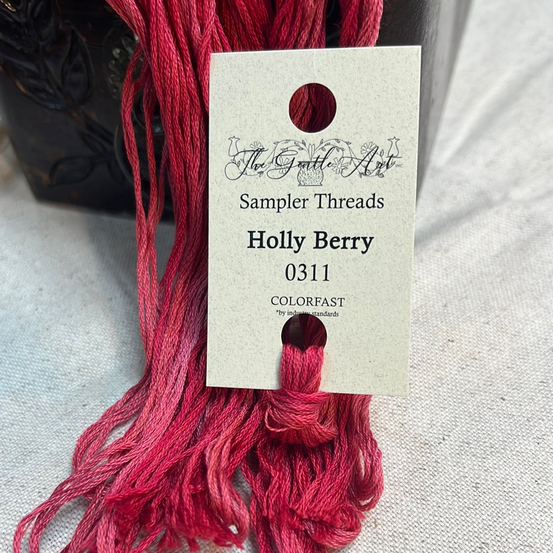 HOLLY BERRY, 0311, Sampler Threads